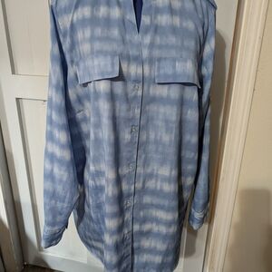 Men's Blue Plaid Jacket
